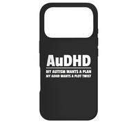 Carcasa para iPhone 17 Pro AuDHD Autismo TDAH Mentes neurodivergentes