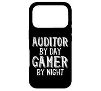 Carcasa para iPhone 17 Pro Auditor De Día Jugador De Noche Impuestos Finanzas Empresariales Auditor