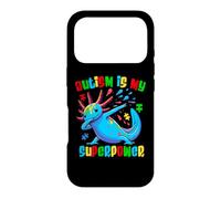 Carcasa para iPhone 17 Pro Autism Is My Superpower Dabbing Axolotl Autism Awareness