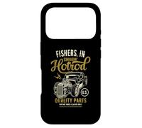 Carcasa para iPhone 17 Pro Auto Hotrod de Fishers Indiana USA, diseño Envejecido