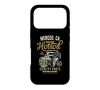 Carcasa para iPhone 17 Pro Auto Merced California Retro Hotrod, diseño Envejecido