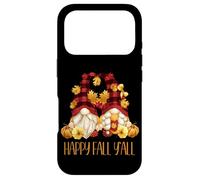 Carcasa para iPhone 17 Pro Autumn Gnomes Couple with Pumpkins For Women Happy Fall Yall