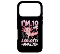 Carcasa para iPhone 17 Pro Axolotl 10th Birthday Party - I Am 10 and Axolotly Amazing