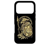 Carcasa para iPhone 17 Pro Azteca Guerrero Guerrero Águila Armadura Guerrero AZ