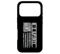 Carcasa para iPhone 17 Pro B2 Spirit Bandera Americana Militar Stealth Bomber Camo B2