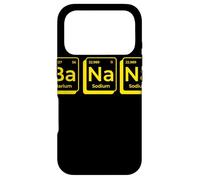 Carcasa para iPhone 17 Pro Ba Na Na Tabla Periódica Broma Química Humor Ciencia