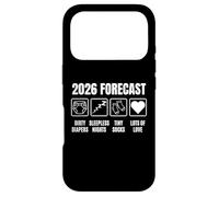Carcasa para iPhone 17 Pro Baby Coming Soon 2026 Forecast Baby Shower Funny New Dad Mom