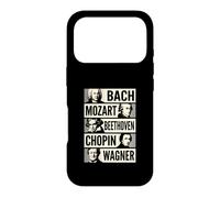 Carcasa para iPhone 17 Pro Bach Mozart Beethoven Chopin Wagner Iconos Clásicos