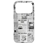 Carcasa para iPhone 17 Pro Back To The Future 40th Anniversary New Paper AOP