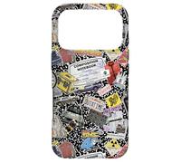 Carcasa para iPhone 17 Pro Back To The Future 40th Anniversary Sticker Collage AOP