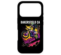 Carcasa para iPhone 17 Pro Bakersfield CA Motocross Dirt Bike Diseño de Motocicleta