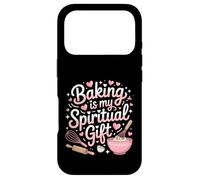 Carcasa para iPhone 17 Pro Baking Is My Spiritual Gift - Gráfico Divertido Rosa