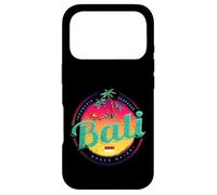 Carcasa para iPhone 17 Pro Bali Recuerdo Retro Vendimia Puesta de Sol de Indonesia