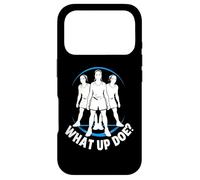 Carcasa para iPhone 17 Pro Baloncesto para niñas What Up Doe | Vintage Detroit Michigan