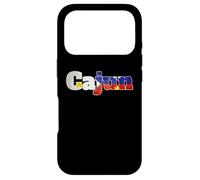 Carcasa para iPhone 17 Pro Bandera Cajún Americana Herencia De Luisiana
