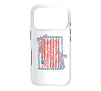 Carcasa para iPhone 17 Pro Bandera con Lazo de Sweet Land of Liberty Patriotic Coquette, EE. UU.