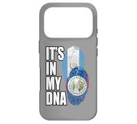 Carcasa para iPhone 17 Pro Bandera de ADN de Belice y Guatemala, Regalo de Patrimonio