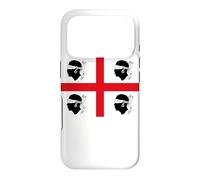 Carcasa para iPhone 17 Pro Bandera de Cerdeña Italia 4 Moros Cerdeña