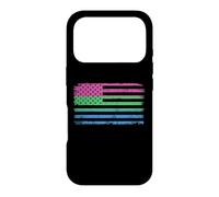 Carcasa para iPhone 17 Pro Bandera de Estados Unidos PolySexual