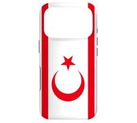 Carcasa para iPhone 17 Pro Bandera de la República Turca del Norte de Chipre