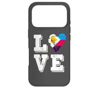 Carcasa para iPhone 17 Pro Bandera de poliamor Amor poliamoroso