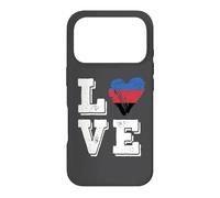 Carcasa para iPhone 17 Pro Bandera de poliamor Amor poliamoroso