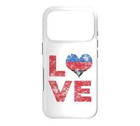 Carcasa para iPhone 17 Pro Bandera de poliamor Amor poliamoroso