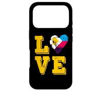Carcasa para iPhone 17 Pro Bandera de poliamor Amor poliamoroso