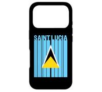 Carcasa para iPhone 17 Pro Bandera de Santa Lucía