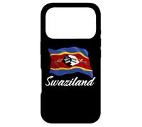 Carcasa para iPhone 17 Pro Bandera de Suazilandia Sudáfrica Hombres Mujeres Niños Eswatini