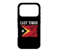 Carcasa para iPhone 17 Pro Bandera de Timor Oriental Envejecida - Hombres Mujeres Niños - Bandera Timorense