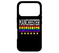 Carcasa para iPhone 17 Pro Bandera del Arco Iris LGBT de Manchester Pride Gay Lesbianas Queer