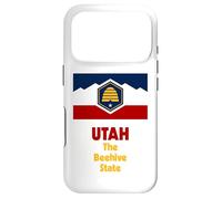 Carcasa para iPhone 17 Pro Bandera del Estado de Utah Pride Beehive State Flag Salt Lake City Souvenir