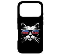 Carcasa para iPhone 17 Pro Bandera del Orgullo del poliamor Vintage Gato Poliamoroso