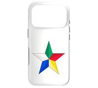 Carcasa para iPhone 17 Pro Bandera drusa, Al Muwahhidun, Druze Estrella símbolo Bandera drusa