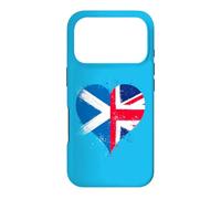 Carcasa para iPhone 17 Pro Bandera Escocesa Union Jack Aficionado Escocia Gran Bretaña