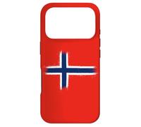 Carcasa para iPhone 17 Pro Bandera Noruega Génial para Orgullosos Noruegos il 17 Mayo