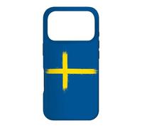 Carcasa para iPhone 17 Pro Bandera Suecia Cool Orgulloso Aficionado Sueco Día Nacional