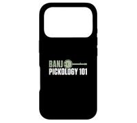 Carcasa para iPhone 17 Pro Banjo Pickology 101 Divertidos Jugadores de Banjo con música de Banjo
