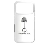 Carcasa para iPhone 17 Pro Banjo Tree My Grass Is Blue Vintage Bluegrass Design