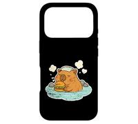 Carcasa para iPhone 17 Pro Baño Relajado Capybara Burger Onsen