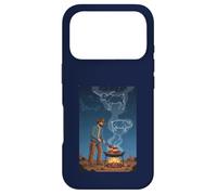 Carcasa para iPhone 17 Pro Barbacoa Cowboy in The Galaxy Night: Escena artística de Western Grill