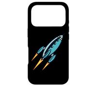 Carcasa para iPhone 17 Pro Barco Espacial Kitsch Vintage