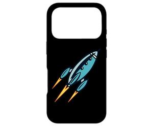 Carcasa para iPhone 17 Pro Barco Espacial Kitsch Vintage
