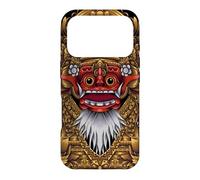 Carcasa para iPhone 17 Pro Barong Bali Máscara en Detalle