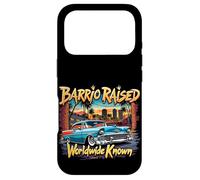 Carcasa para iPhone 17 Pro Barrio Raised Worldwide Known Estilo Chicano