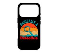 Carcasa para iPhone 17 Pro Basically A Detective Detective Privado Detective