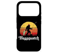 Carcasa para iPhone 17 Pro Bassquatch! Funny Bigfoot Fishing Outdoor Retro