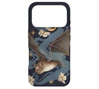 Carcasa para iPhone 17 Pro Bat Moth Gothic Goblincore Witchcraft Dark Academia Therian