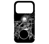 Carcasa para iPhone 17 Pro Batería Line Art Drums